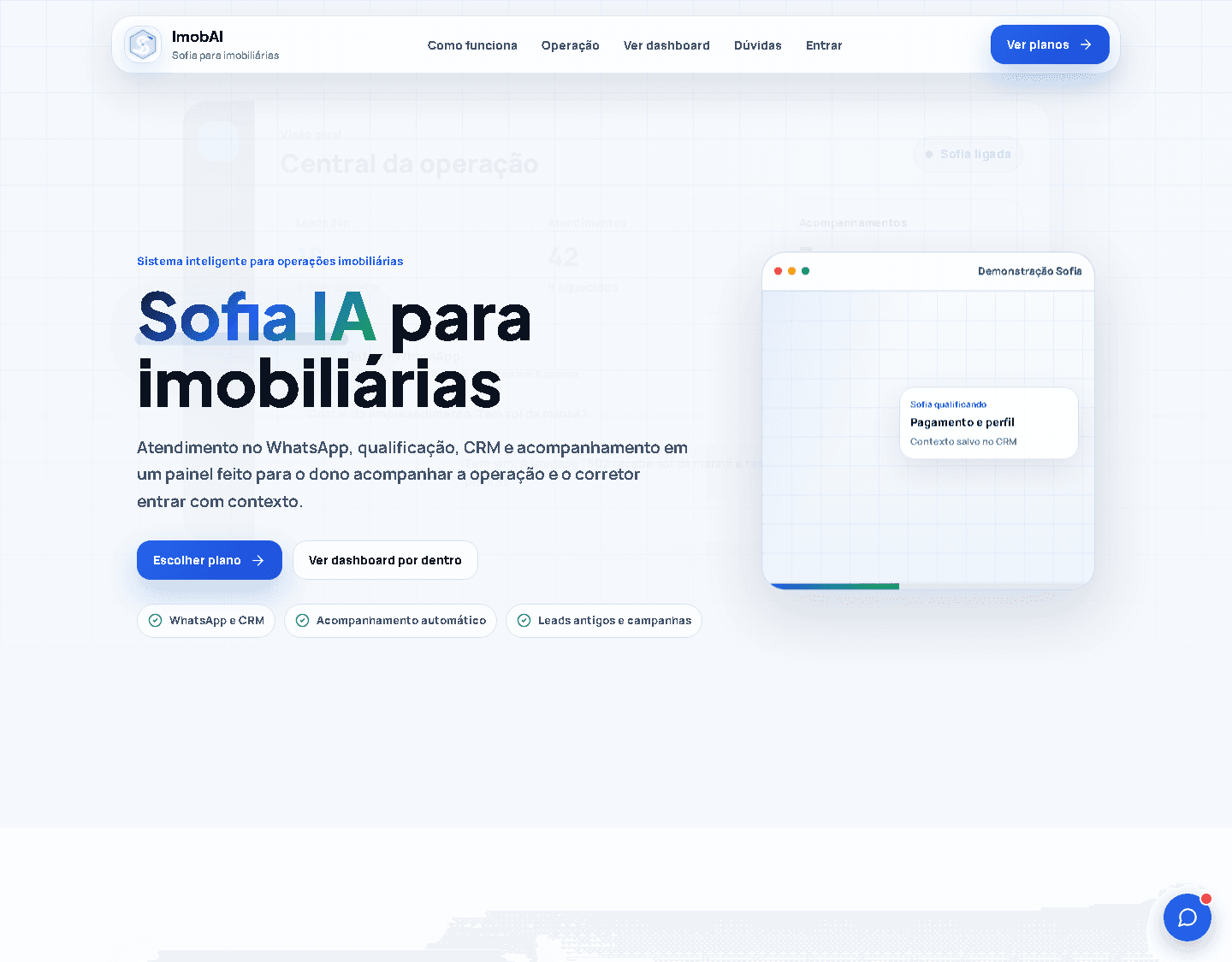 Projeto ImobAI como referência de produto digital desenvolvido